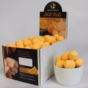 Mini Bruisbal Pillen - Sinaasappel - 1,3kg