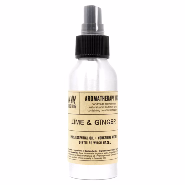 Raumsprays mit Ätherischen Ölen - Limette & Ingwer - 100ml