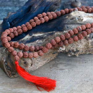 108 Rudraksha Mala - Brun
