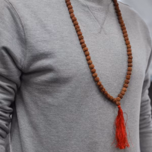 108 Rudraksha Mala - Brun
