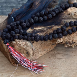 108 Rudraksha Mala - Donker