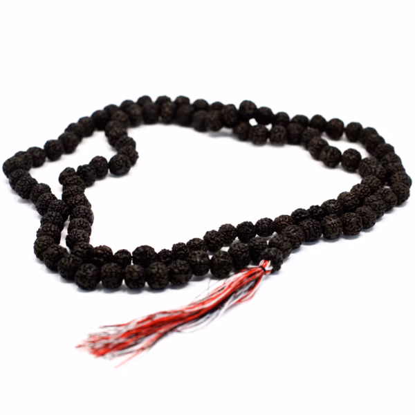 108 Rudraksha Mala - Donker