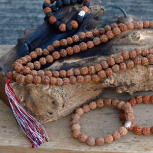 108 Rudraksha Mala - Naturel