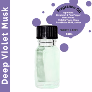 Deep Violet Musk Fragrance Oil - Unlabelled - 10ml