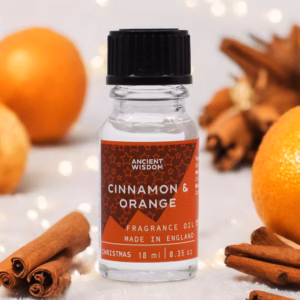 Huis Parfum/geurolie - 10ml - Kerst Kaneel & Sinaasappel