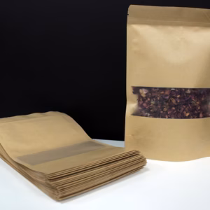 Sachets Kraft à Fenêtre 20x30cm