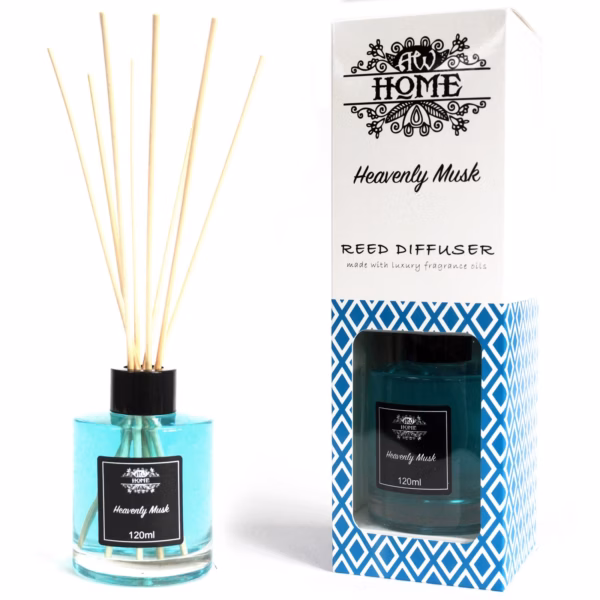 Aromatische Riet Diffuser Luchtverfrisser - 120ml - Hemelse Musk