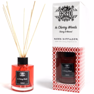 Aromatische Riet Diffuser Luchtverfrisser - 120ml - Kersenbos