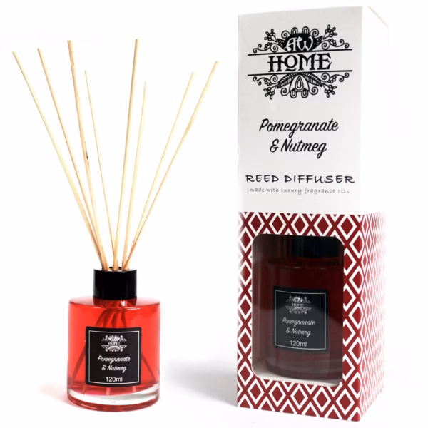 Reed Diffuser - Pomegranate & Nutmeg - 120ml
