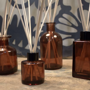 Round Alchemist Reed Diffuser Bottle - Clear - 140ml