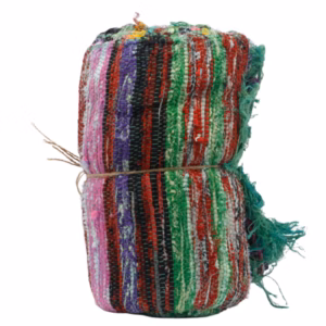 Indiase Recycled Tapijt - Groen - 151x90cm