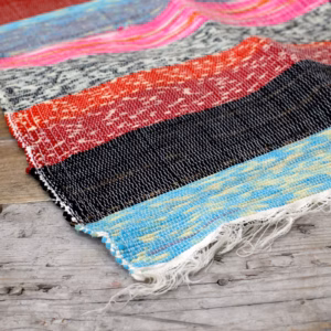156 x 90cm Ultra Luxury Rag Rug - Natural