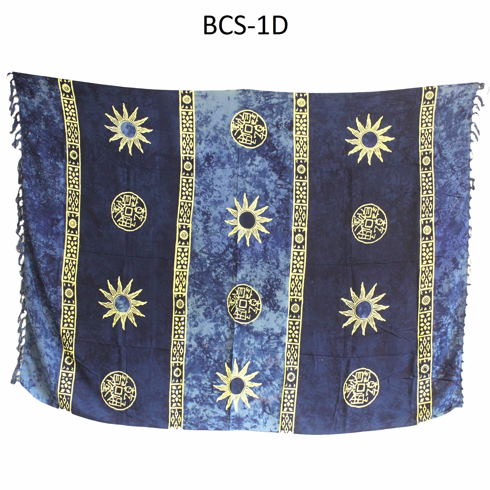 1x Bali Celtic Sarongs - Sun Symbols (4 Assorted Colours) 2 1X Bali Celtic Sarongs - Sun Symbols (4 Assorted Colours)