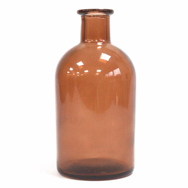 Botella Difusora Redonda Ámbar de 250ml
