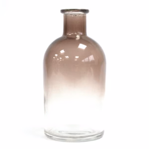 Flacon Diffuseur Antique Rond - Charbon - Sans Bouchon - 250ml