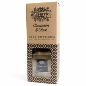Difusor de Varillas con Aceites Esenciales - Canela y Clavo