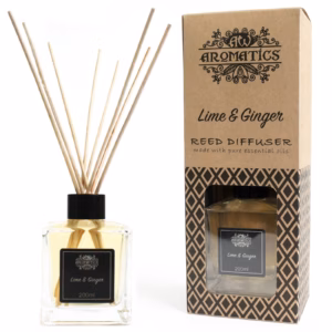 Lime & Ingefära Eterisk Olja Rörspridare - 200ml