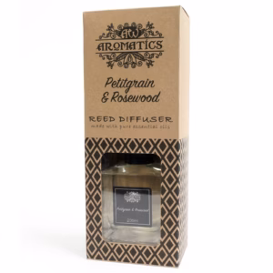 Petitgrain og Rosentre Eterisk Olje Duftpinner 200ml