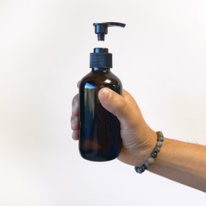 48x Bouteilles Ambre - 250ml avec Pompe