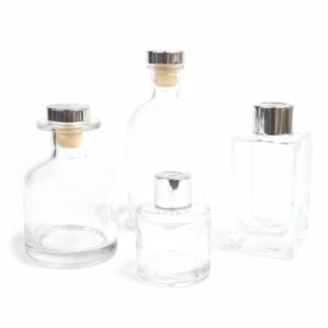 Ovale Diffusionsflasche - Transparent - 50ml