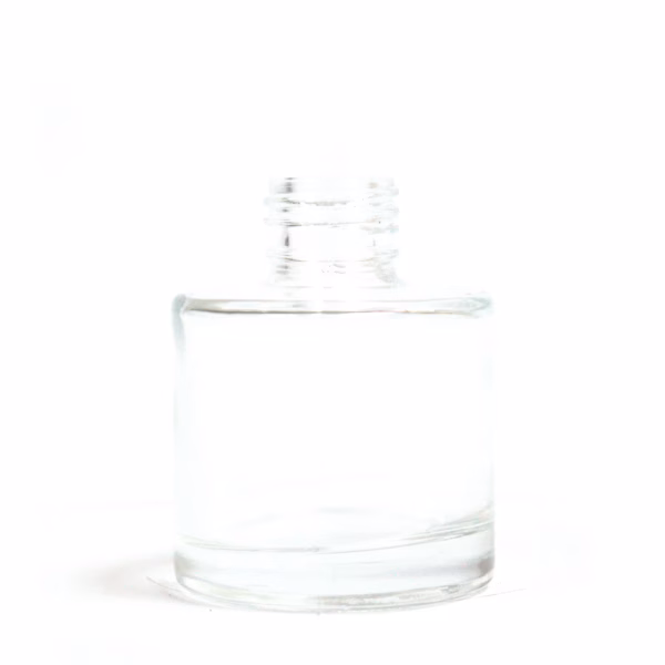 Bouteille Diffuseur Ronde - Transparente - Sans Bouchon - 50ml