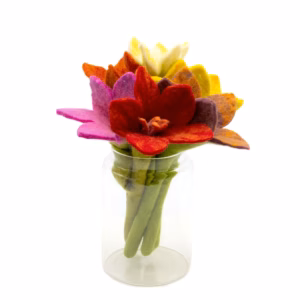 Filzblumen - Lilie - Verschiedene Farben