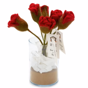 Fleurs en Feutrine - Roses - Couleurs Assorties