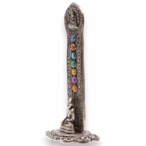 7 Chakra Toren Boeddha Wierookhouder 16x6x7cm