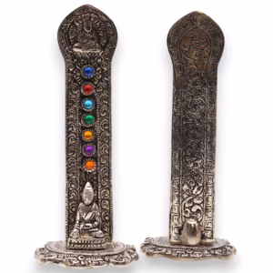 7 Chakra Toren Boeddha Wierookhouder 16x6x7cm