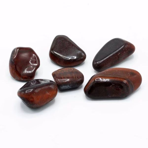 Tumlade stenar - Tigeröga röd - Afrikanska - 8-30mm - 6 st/kg