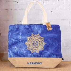 All Naturlig Pose - Blå Stonewash - Mandala - Harmony
