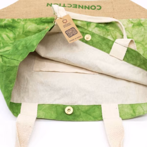 Ganz Natürliche Tasche - Green Stonewash - Lebensbaum - Verbindung