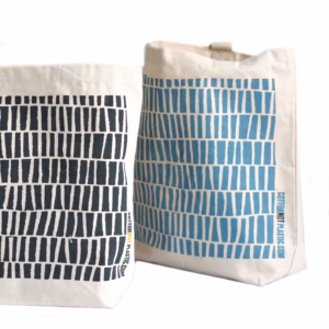 Katoenen Tas - All Over Design - 4x Mixed Ontwerp