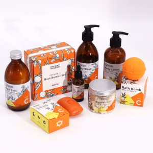 Gel Douche Aromathérapie à la Vitamine C - Orange & Citron