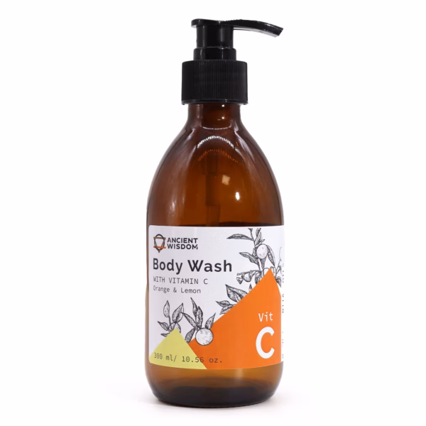Aromaterapi Body Wash med C - Vitamin - Appelsin og Citron