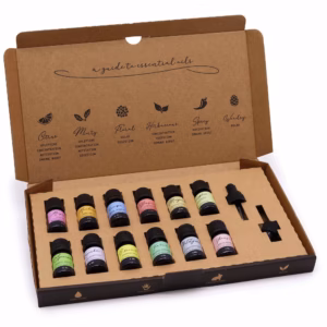 Coffret d'Huiles Essentielles d'Aromathérapie - Printemps