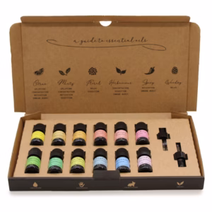 Set de Aceites Esenciales de Aromaterapia - Paquete de Inicio