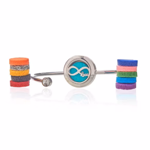 Pulsera de Joyería de Aromaterapia - Amor Infinito - 20mm