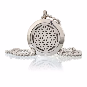 Aromaterapi Halsband - Livets Blomma - 25mm