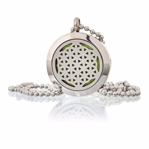 Aromaterapi Halsband - Livets Blomma - 25mm