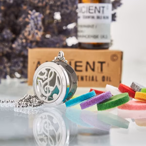 Collares Difusores de Aromaterapia 25mm - Nota Musical