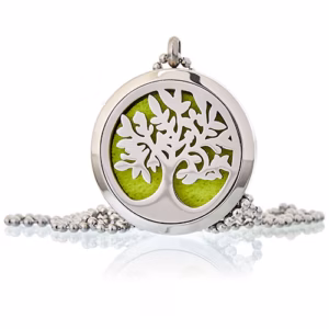 Aromaterapi Halsband - Livets Träd - 30mm