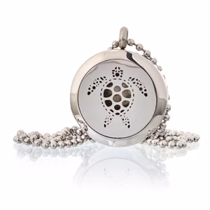 Collier Diffuseur Aromathérapie - Tortue 25mm