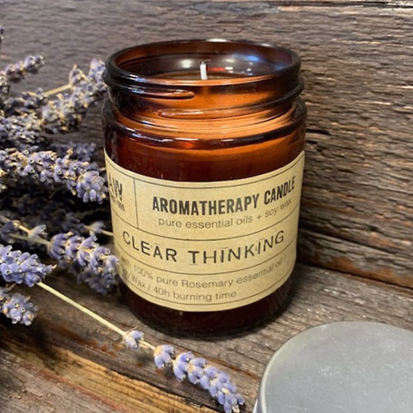 Klart Tänkande - Aromaterapi Sojaljus 200g - Aromatherapy Soy Candle 200g