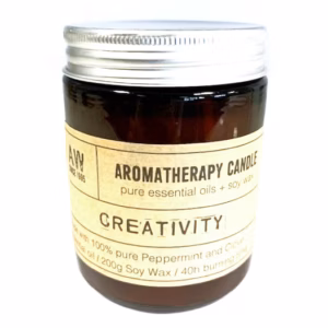 Aromaterapeutisk Soyalys 200g - Kreativitet
