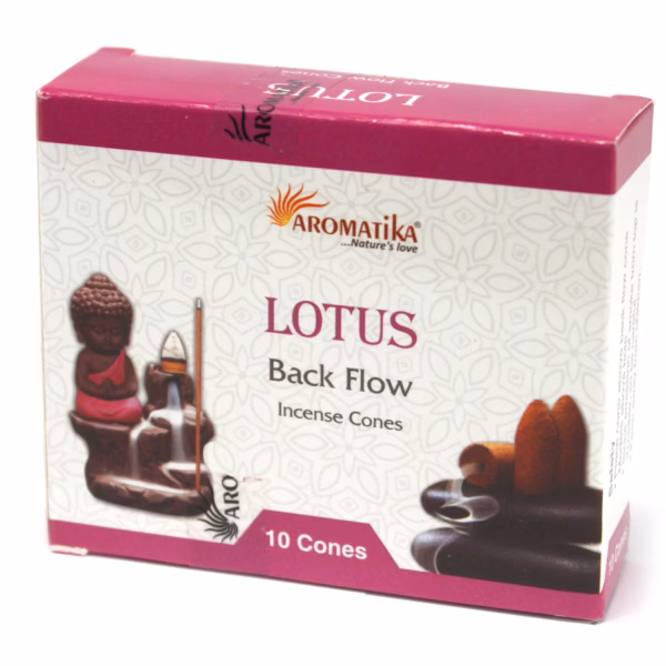 Aromatica Backflow Incense Cones - Lotus