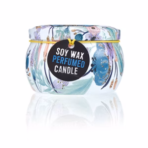 Velas Artisticas de Hojalata - Muñecas Rusas - Muñeca Azul