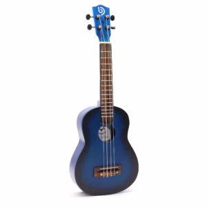 Artisan Made Ukulele - Blue Sunburst Sunburst Finish - 4 String