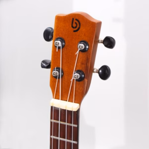 Ukulele Hecho a Mano - Acabado Sunburst Natural (4 Cuerdas)