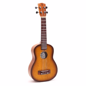 Artisan Made Ukulele - Orange Sunburst Finish - 4 String